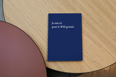 Je suis ici pour le Wifi gratuit