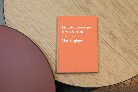 Liste des choses que je vais faire en attendant le mot magique