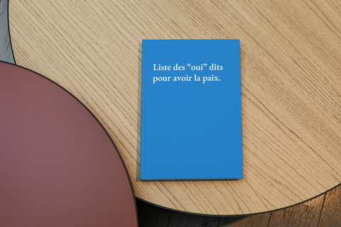 Liste des “oui” dits pour avoir la paix
