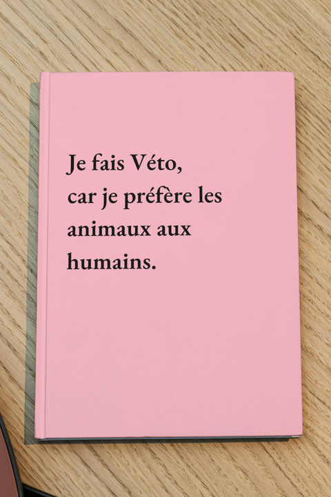 Je fais Véto, car je préfère les animaux aux humains