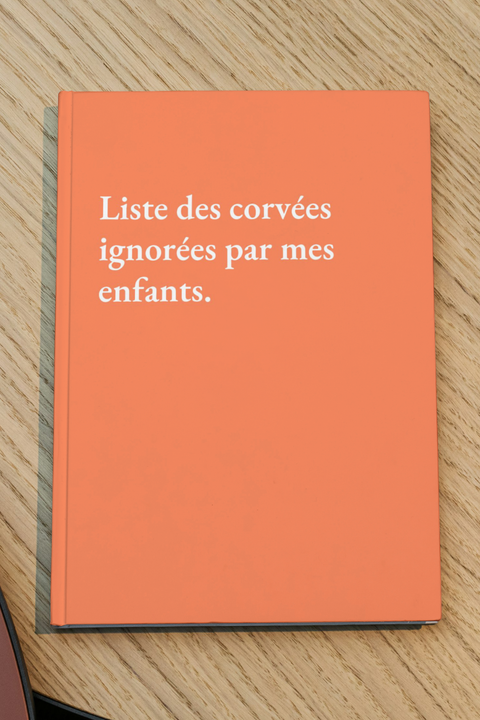 Liste des corvées ignorées par mes enfants