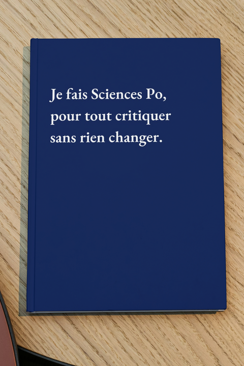 Je fais Sciences Po, pour tout critiquer sans rien changer