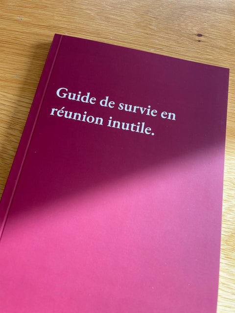 Guide de survie en réunion inutile